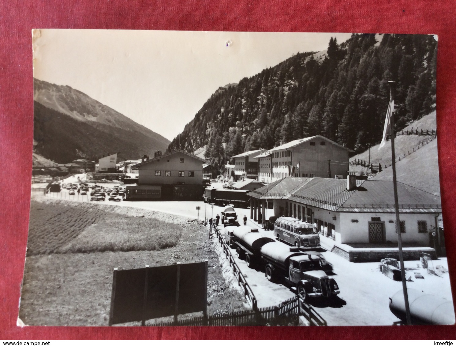 Italia Brennerpass. Vrachtwagen Camion Autobus - Autres & Non Classés