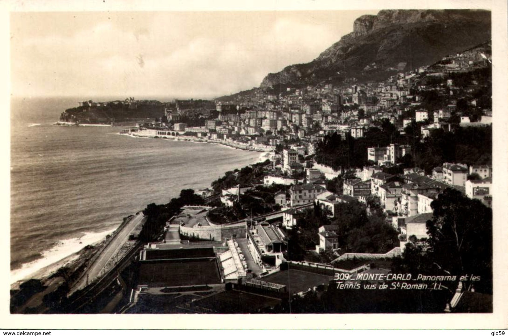 MONACO / 20 CARTES POSTALES PETIT FORMAT / MONACO /LOT  800/6