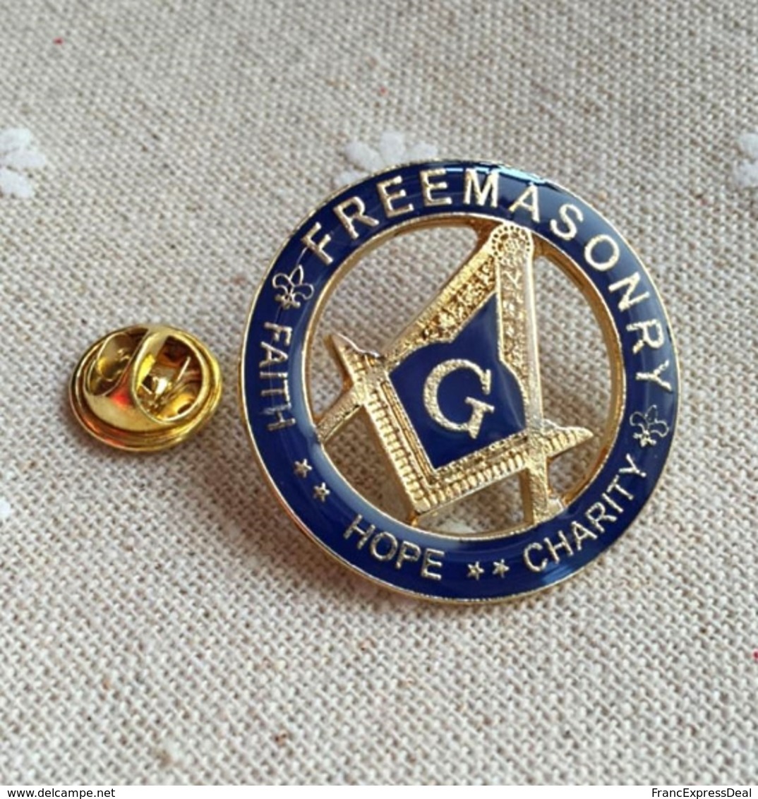 Pins Pin's Badge NEUF En Métal ( Brooch ) - Franc Maçon Freemason Masonic ( Ref 1 ) - Autres & Non Classés