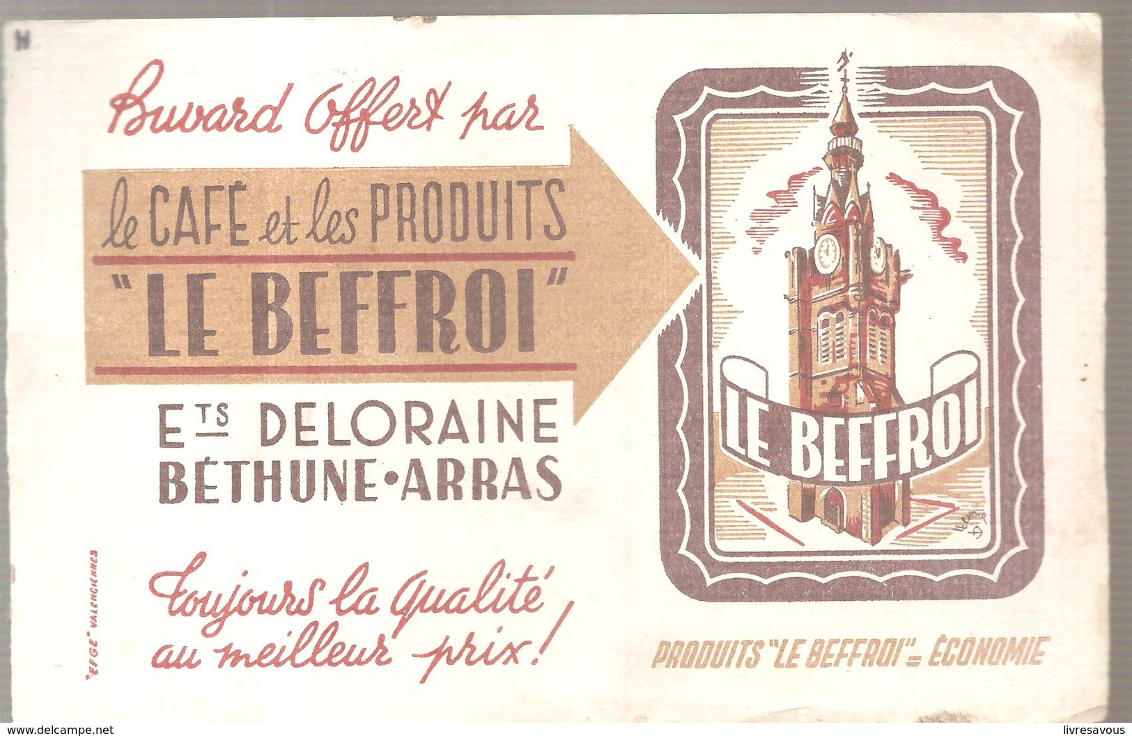 Grégoire LE BEFFROI Le Café Et Les Produits LE BEFFROI Ets DELORAINE Béthune-Arras - Café & Thé