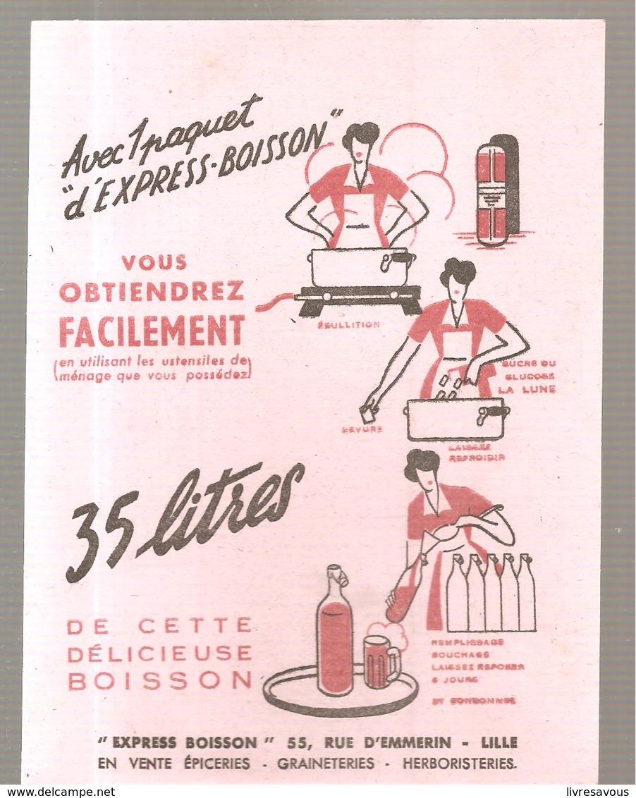 Grégoire EXPRESS-BOISSON Avec 1 Paquet Vous Obtiendrez Facilement 35 Litres De Cette Délicieuse Boisson - Frisdrank