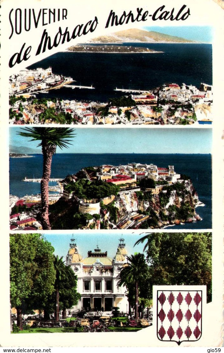 MONACO / 20 CARTES POSTALES PETIT FORMAT / MONACO /LOT  800/ 7