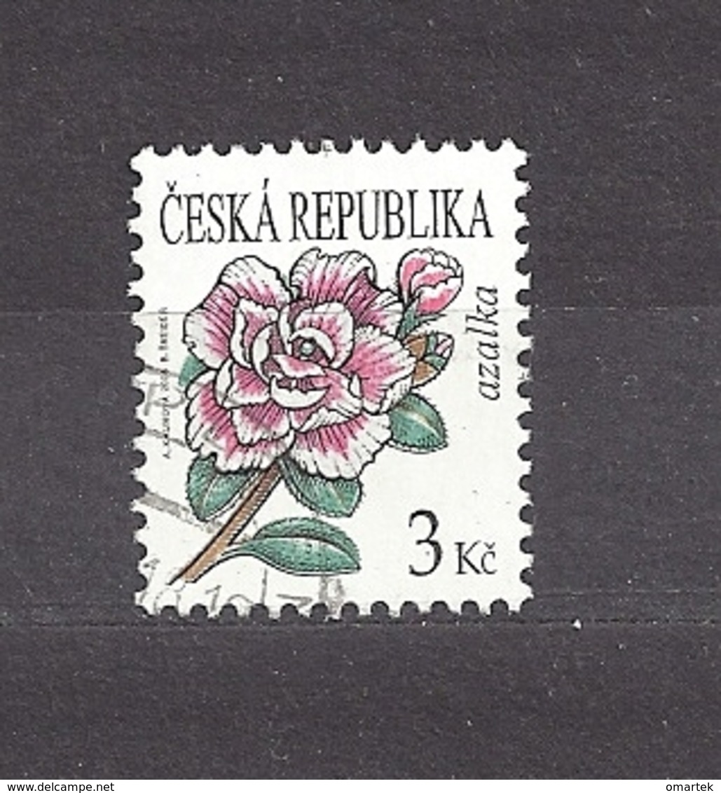 Czech Republic 2008 Gest ⊙ Mi 553 Sc 3364 Flowers Azalea. C8 - Gebraucht