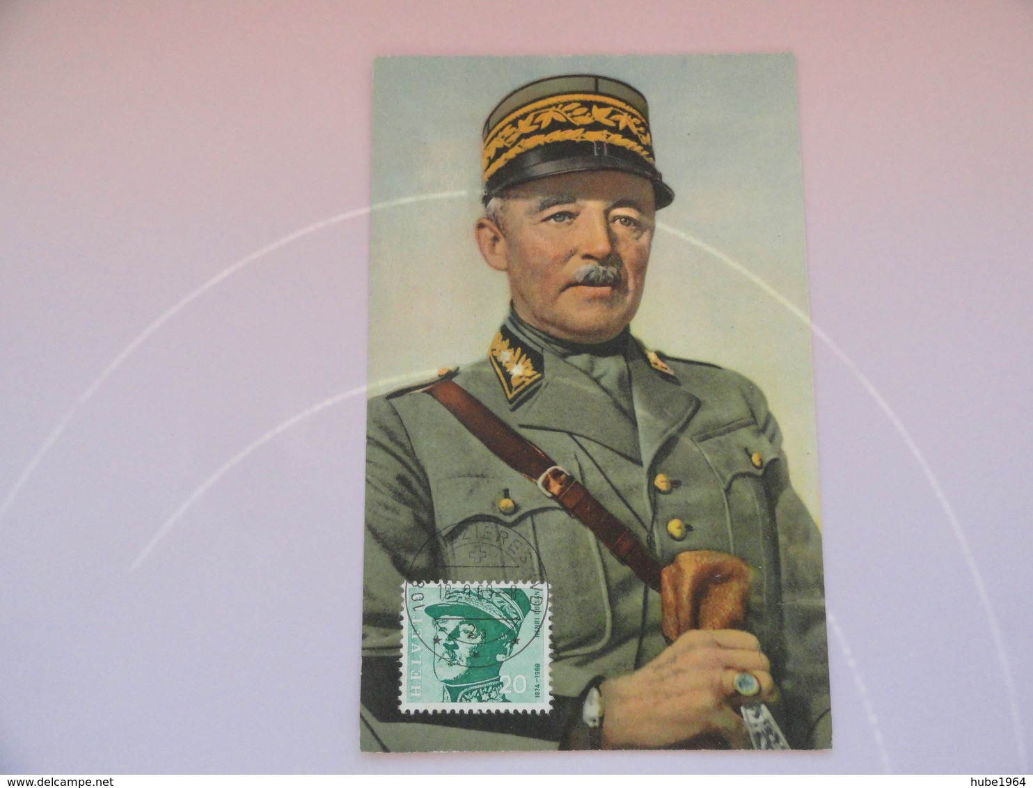 CARTE MAXIMUM CARD  GENERAL HENRI GUISAN SUISSE - Cartes-Maximum (CM)