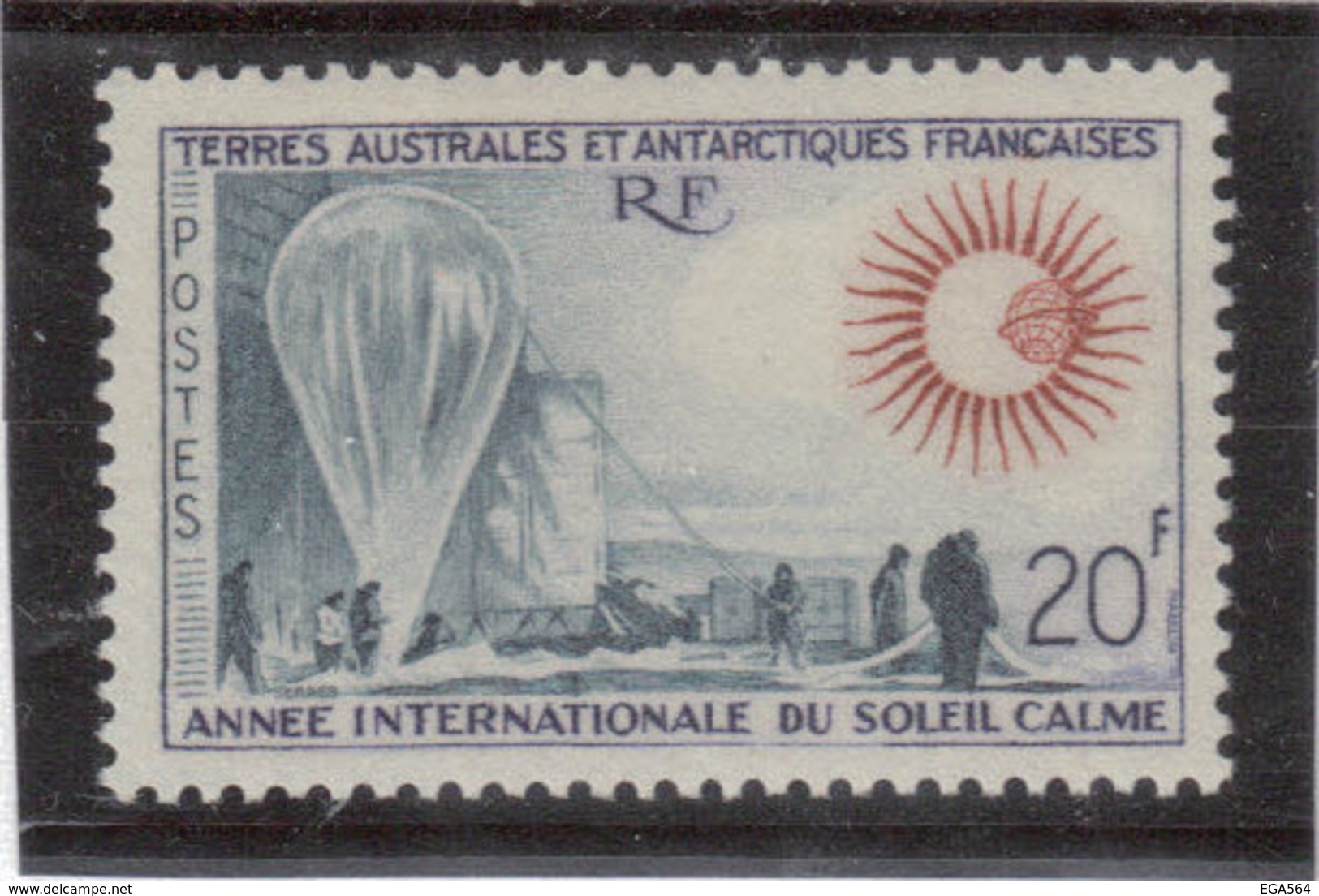 B13 - TAAF PO21 ** MNH De 1963 - Année Internationale Du Soleil Calme - Cote 125,00 - Neufs