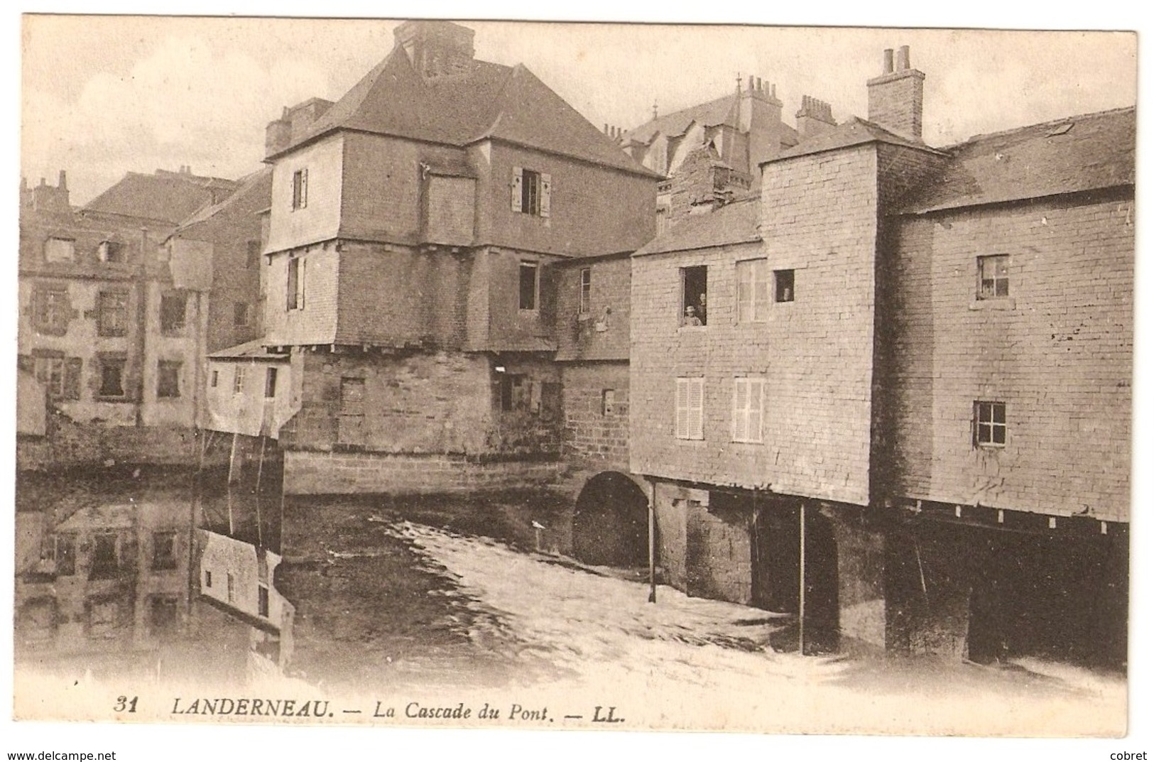 LANDERNEAU - La Cascade Du Pont - Landerneau