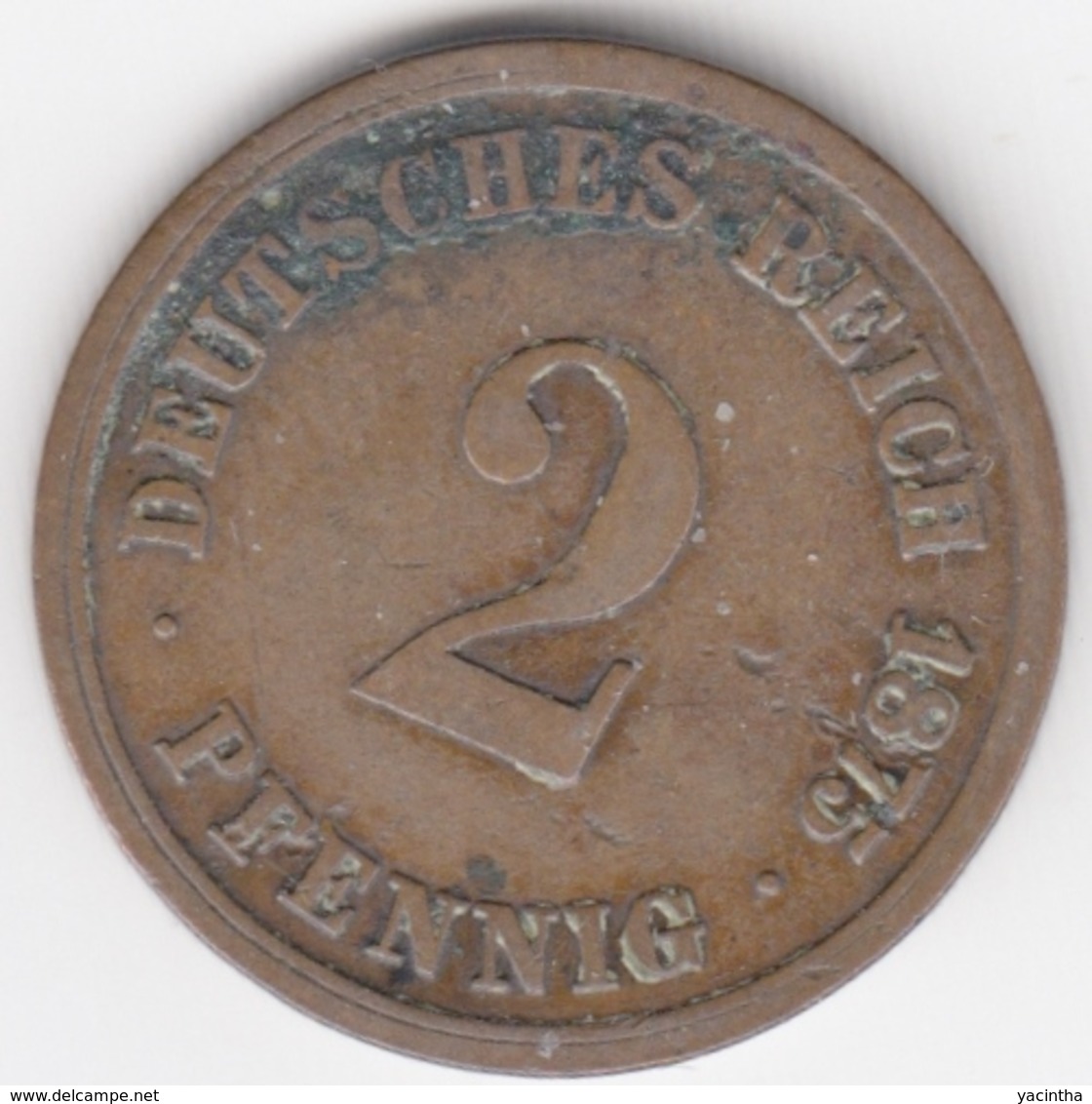 @Y@    Duitsland   2  Pfennig  1875  A  (D15) - 2 Pfennig