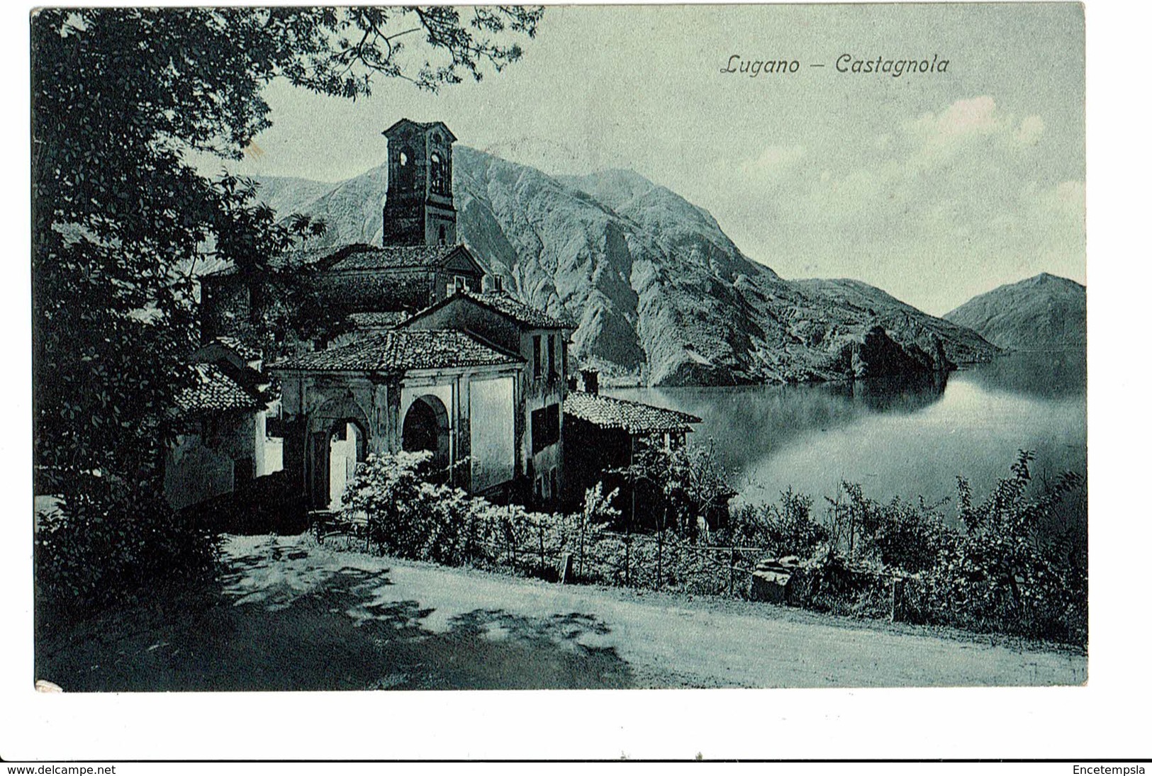 CPA - Carte Postale-  Suisse - Tessin - Lugano- Castagnola-1913- S5046 - Lugano