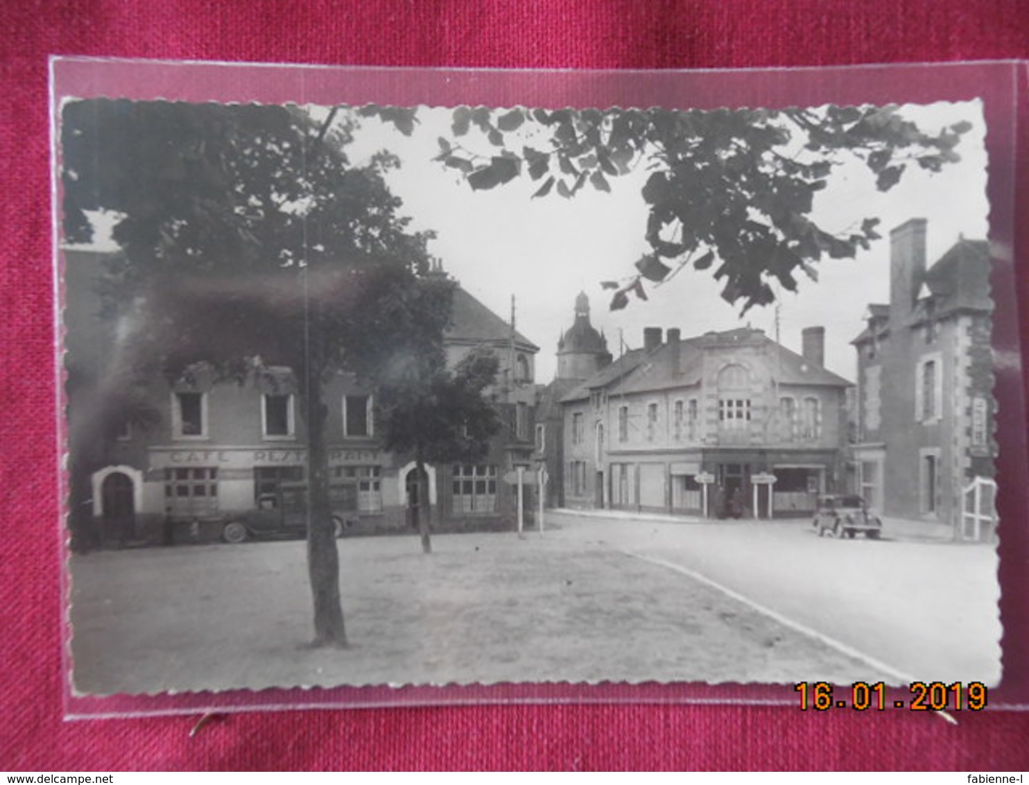 CPSM - Mauron - Place De La Mairie - Other & Unclassified