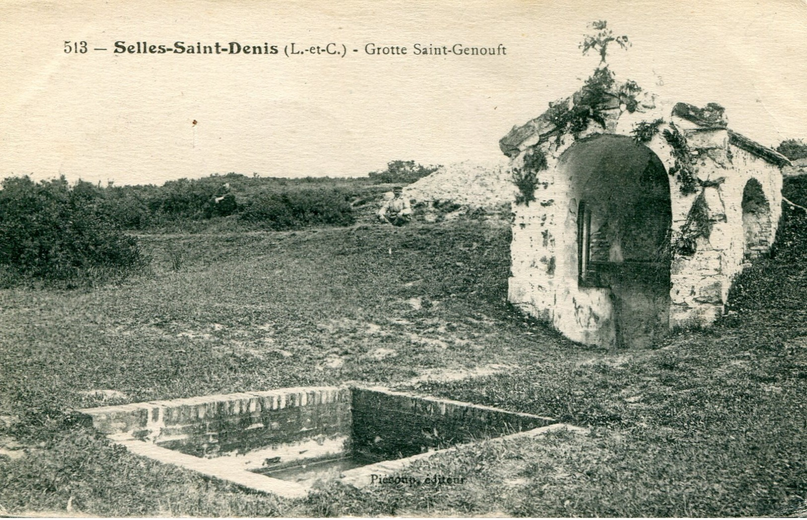 41 - SELLES-SAINT-DENIS - Grotte Saint-Genouft - Autres & Non Classés