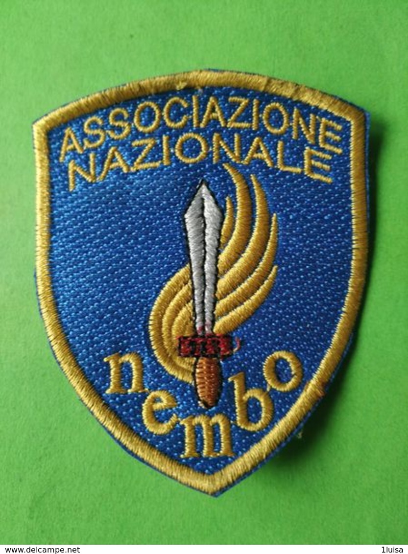 SCUDETTO DA BARACCIO  Associazione Nazionale NEMBO - Italia
