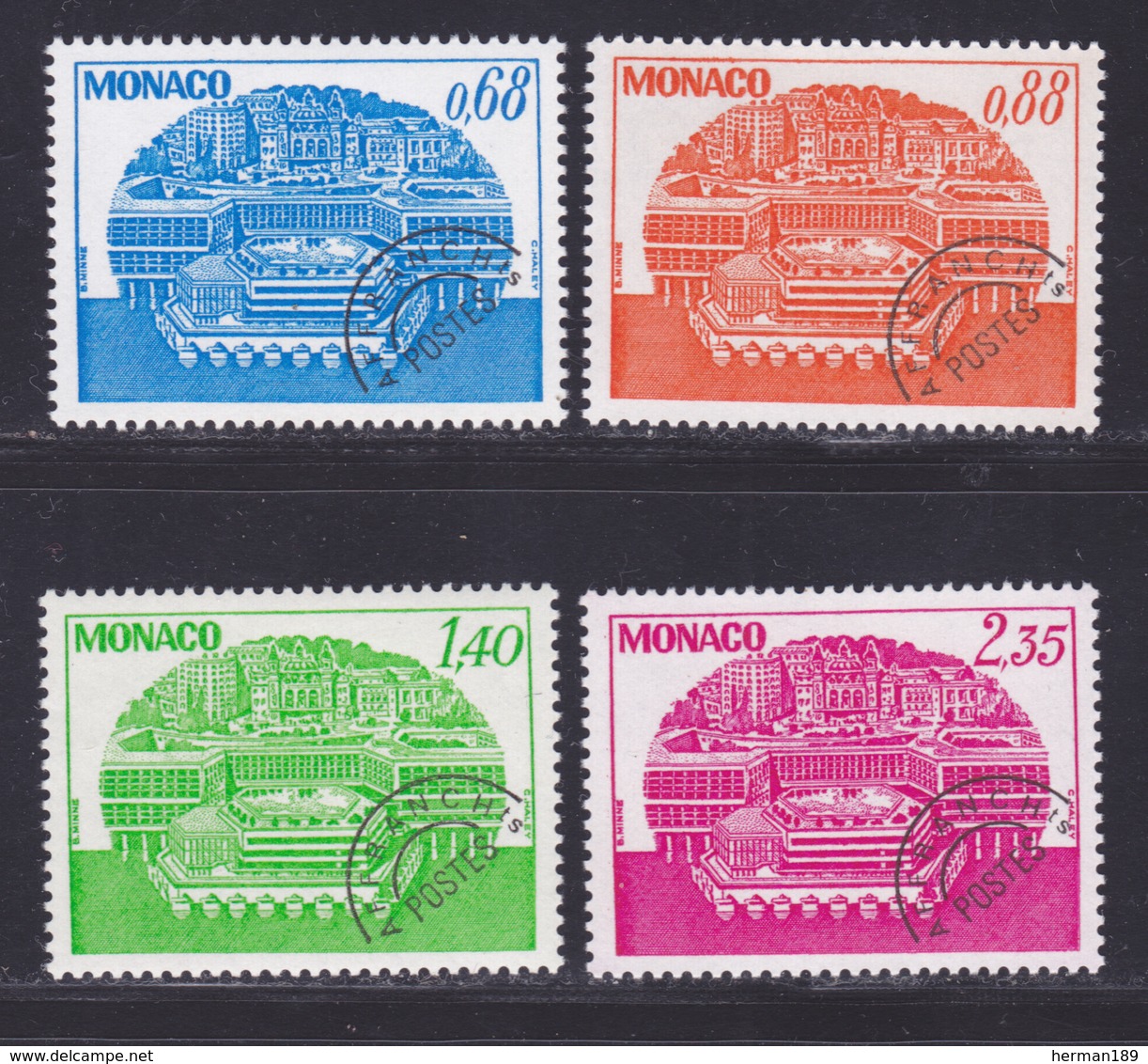 MONACO PREOBLITERES N°  62 à 65 ** MNH Neufs Sans Charnière, TB (D8224) Centre De Congrès - 1979 - Préoblitérés