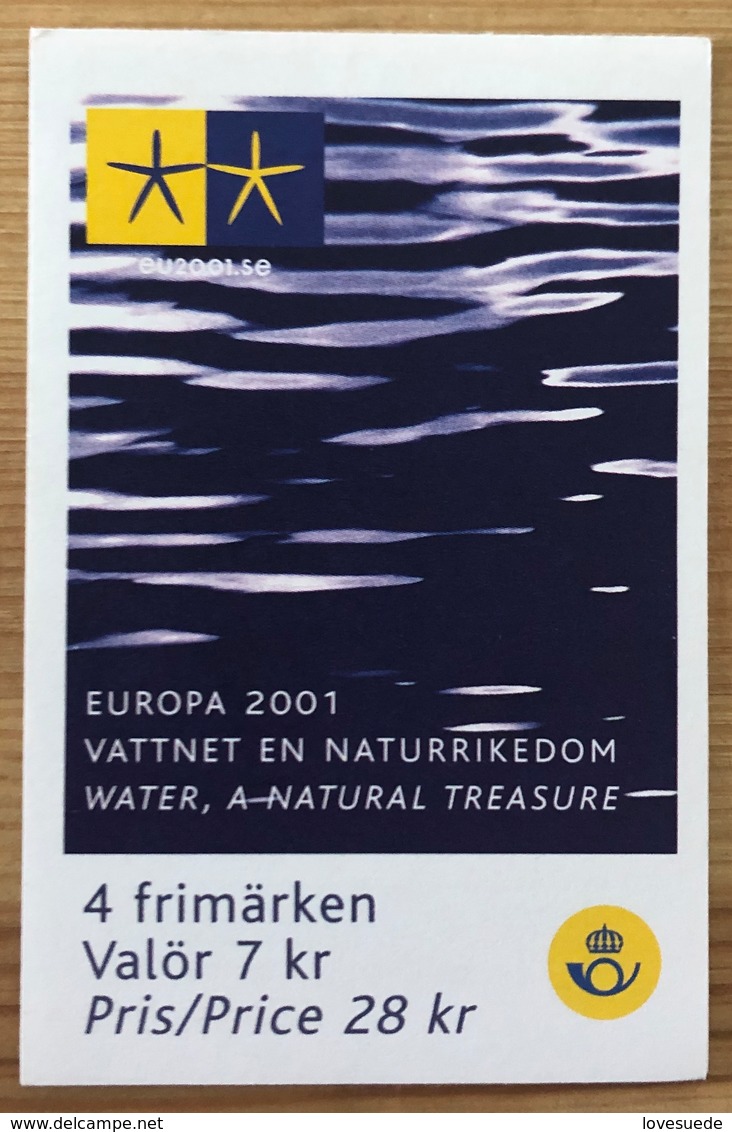 Suède Carnet Oblitéré 2001 - Gebraucht