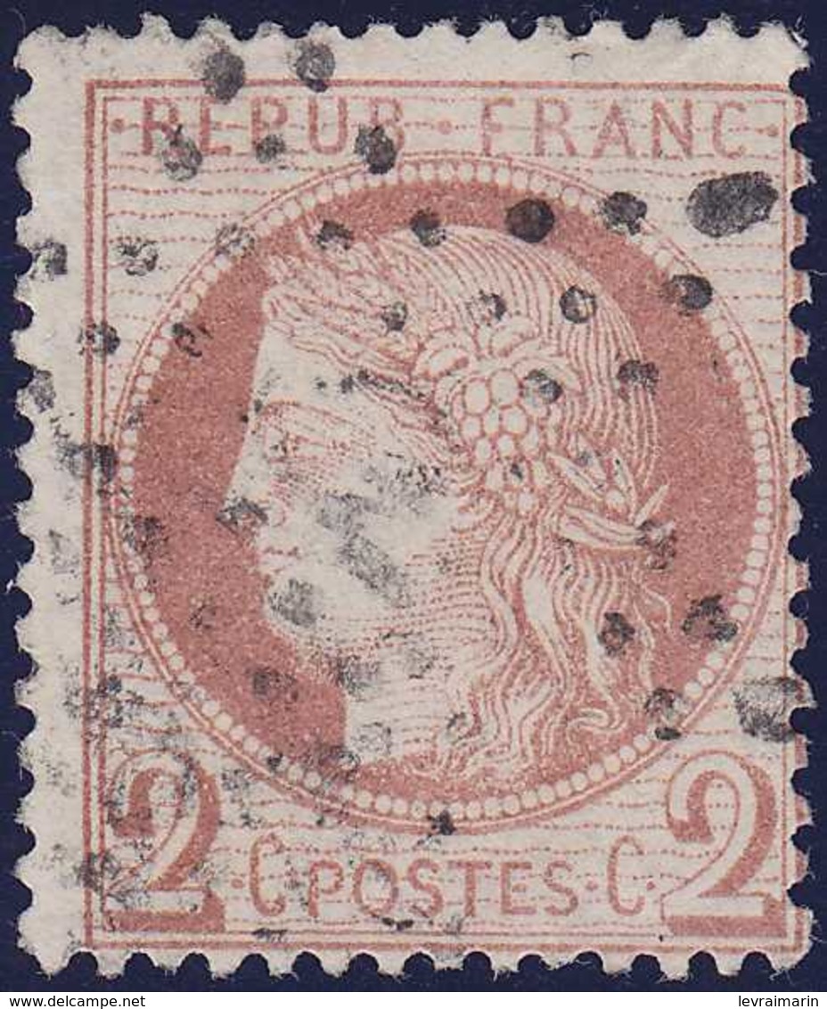 N°51 Oblitéré étoile évidée, Pas Courant Sur Ce Timbre, TB - 1871-1875 Ceres