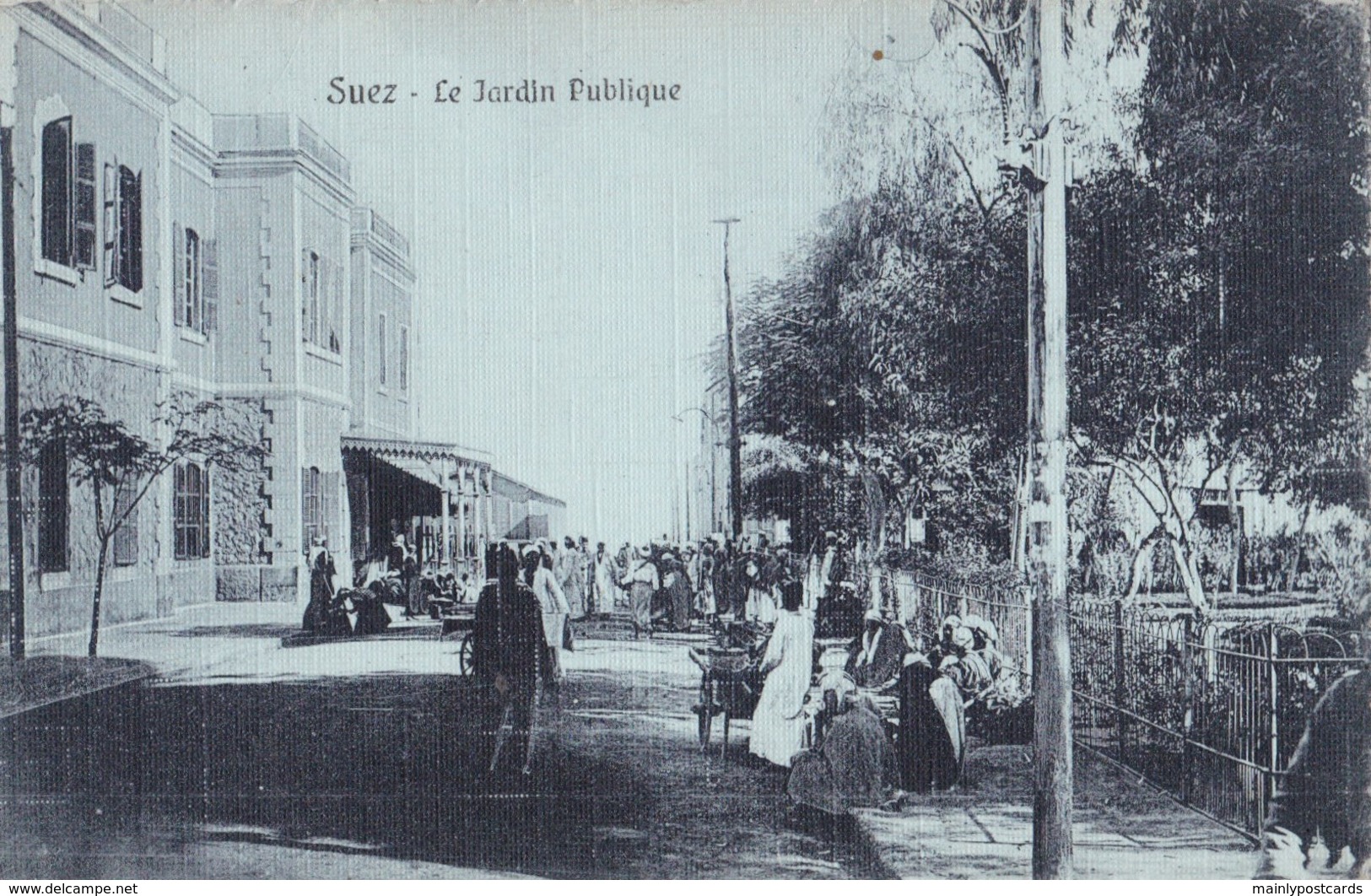 AM98 Suez, Le Jardin Publique - Animated - Suez