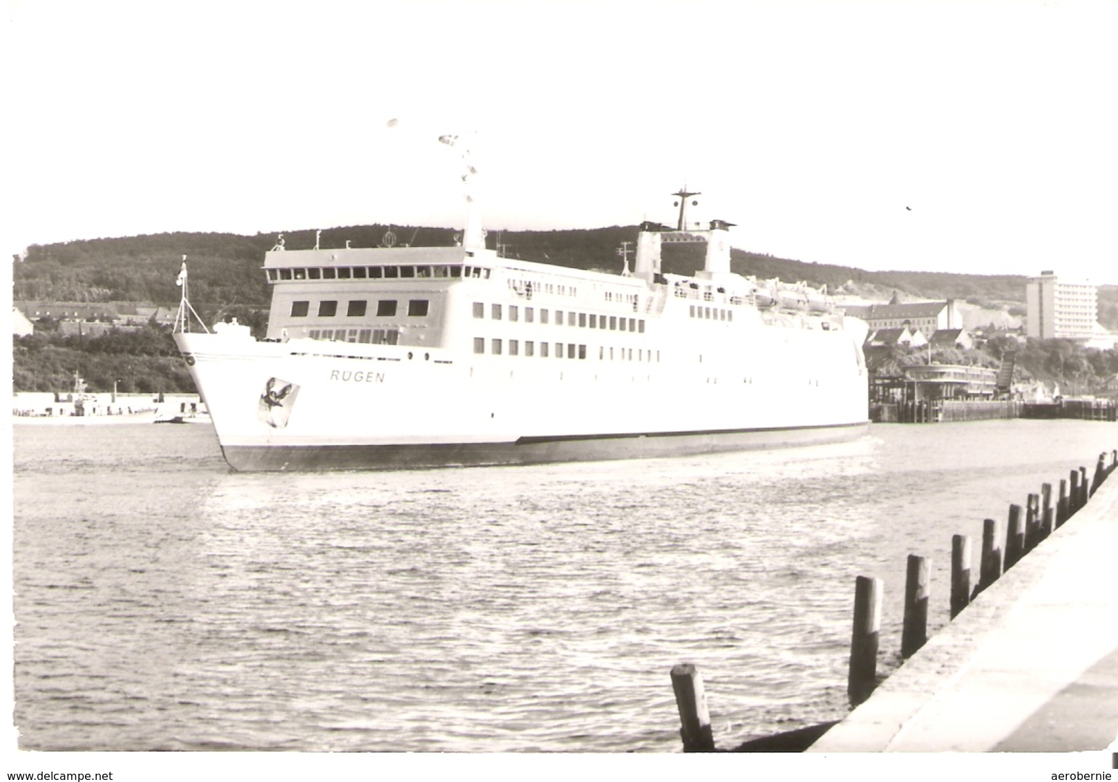 Eisenbahnfährschiff  RÜGEN - Deutsche Reichsbahn DDR - Handel