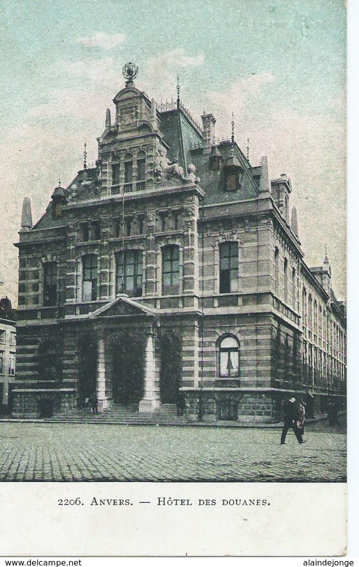 Antwerpen - Anvers - 2206 - Hôtel Des Douanes - EDN - 1910 - Antwerpen