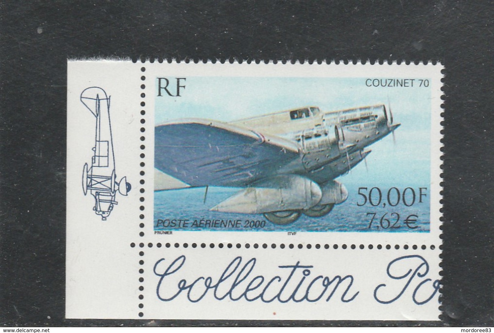 FRANCE 2000 COUZINET 70 -  YT  PA 64A - PA64A - NEUF**           - - 1960-.... Neufs