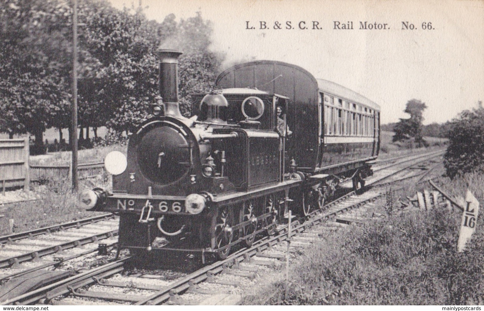 AN78 Trains - LBSCR Rail Motor No. 66 - Trains