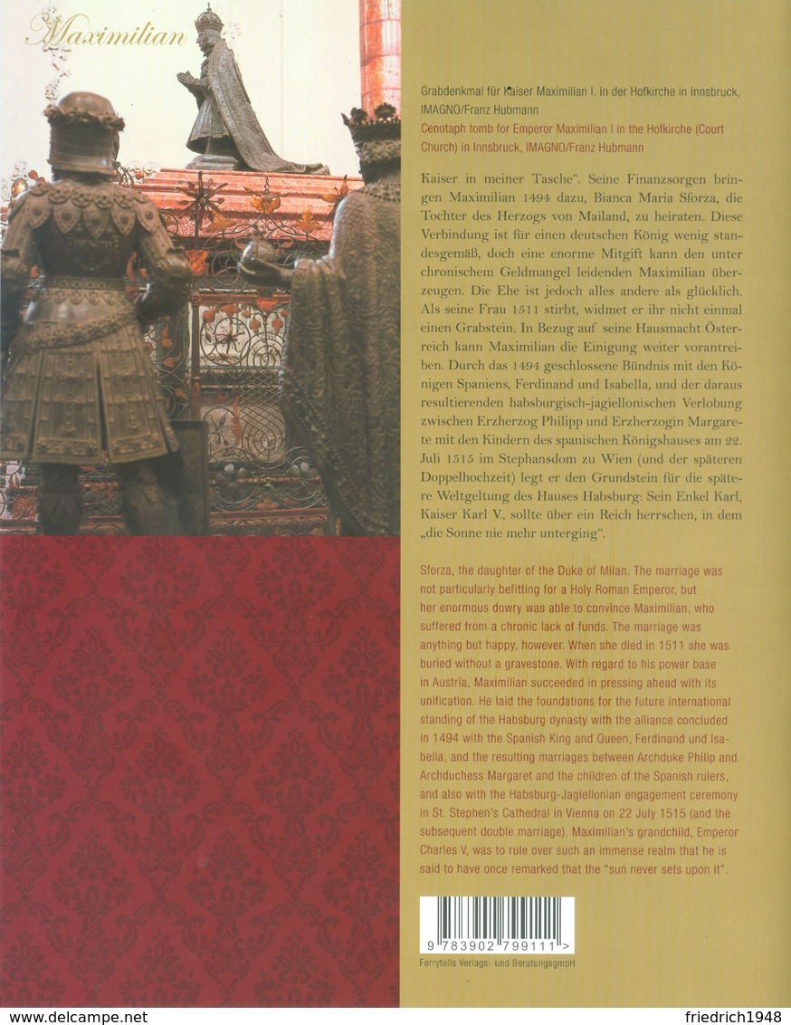Austria - Special Edition "Maximilian I" 1459-1519 - Autres & Non Classés
