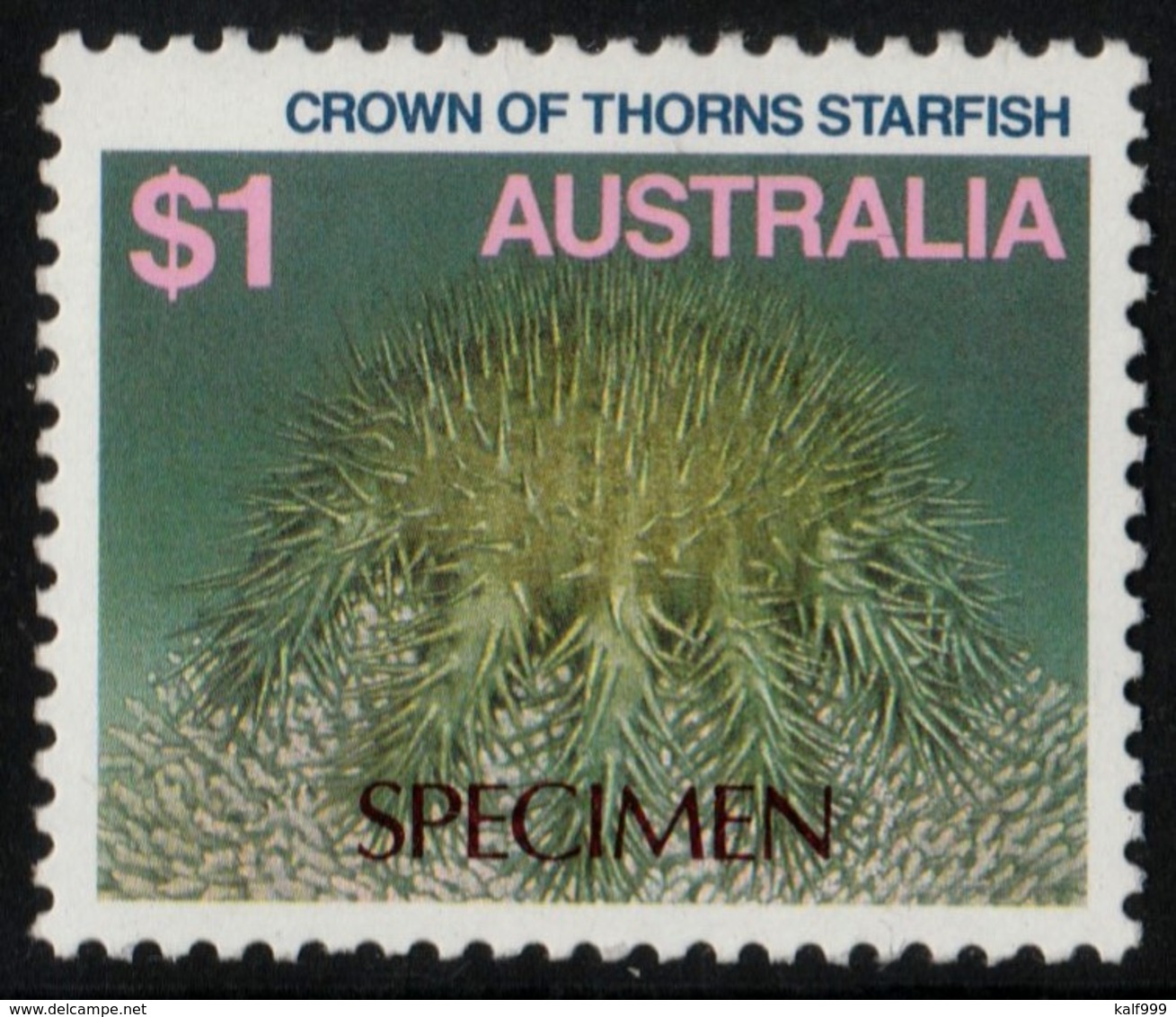 ~~~  Australia 1986 - Fauna Marine Life Specimen - Mi. 978 ** MNH ~~~ - Neufs