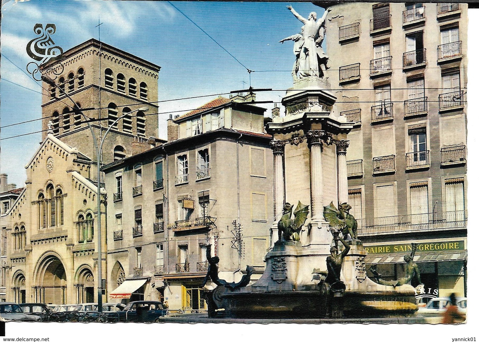 JEUX OLYMPIQUES HIVER - OLYMPICS WINTER GAMES GRENOBLE 1968 - VILLE OLYMPIQUE CATHEDRALE NOTRE DAME - Jeux Olympiques