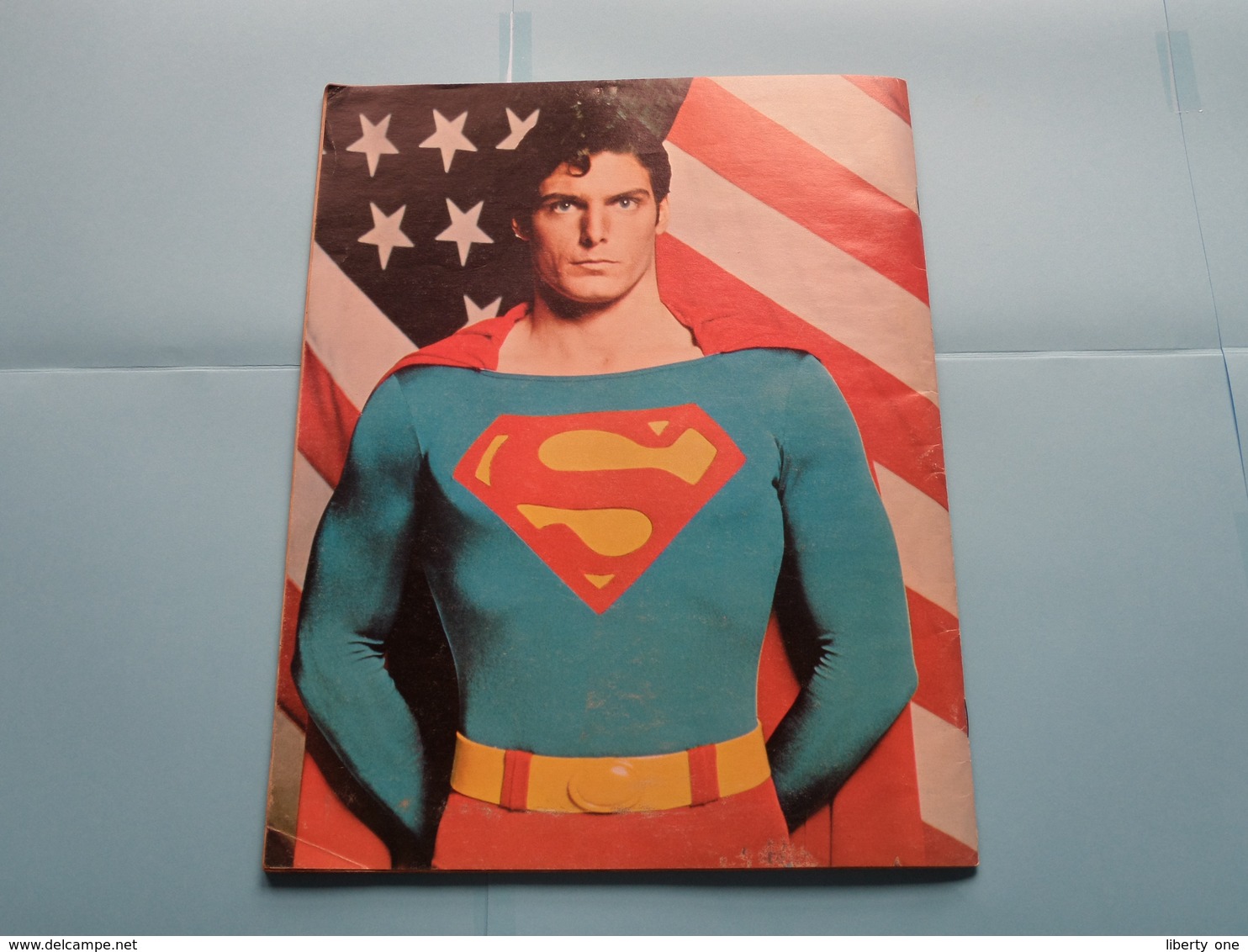 DC COMICS SUPERMAN The Movie COLLECTOR`S ALBUM / MAGAZINE C-62 32182 1979 Reeves ( See Photos )