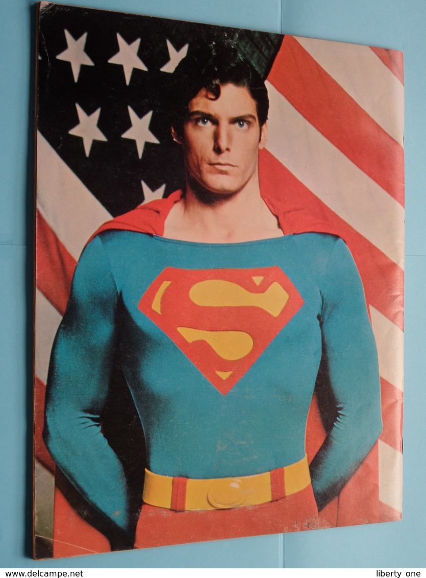 DC COMICS SUPERMAN The Movie COLLECTOR`S ALBUM / MAGAZINE C-62 32182 1979 Reeves ( See Photos )