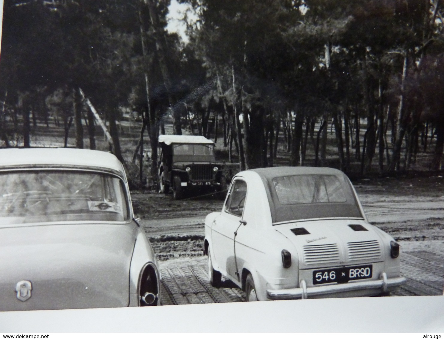 Aronde Simca, Vespa 400 Et Jeep (photo 1959) - Automobiles