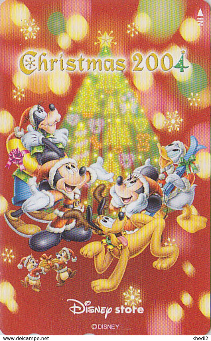 Télécarte NEUVE Japon / MF-1002331 - DISNEY STORE / 2000 EX - NOEL CHRISTMAS 2004 - Japan MINT Phonecard - Disney