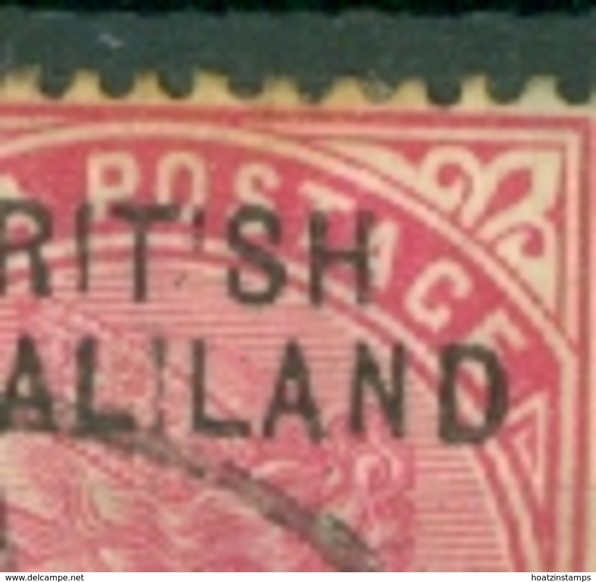 Somaliland Protectorate: 1903   QV 'British Somaliland' OVPT   SG2a    1a  ['I' Missing From 'Brit Sh'] Used - Somaliland (Protectorate ...-1959)