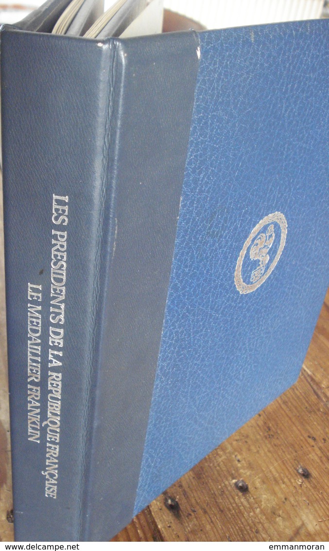 20 Médailles Des Présidents De La République Française - Argent 1er Titre - Medaillier Franklin - 1981 - Altri & Non Classificati