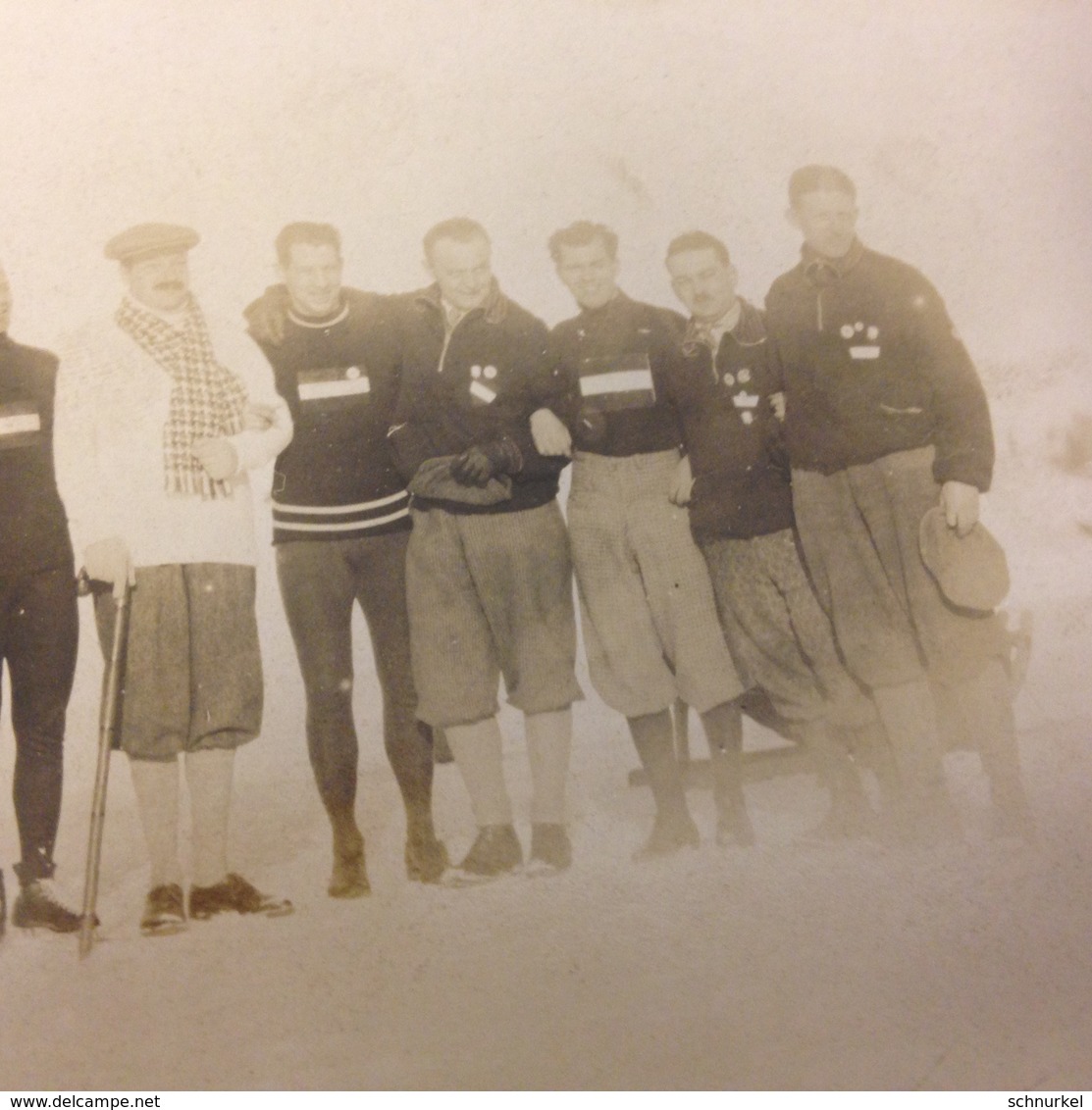 DEUTSCHE MAENNERWELT DAZUMAL - SPORTVEREIN -  "KL. TEICH 17.I.30" - PHOTO EICHLER - GOERLITZ - Personnes Anonymes