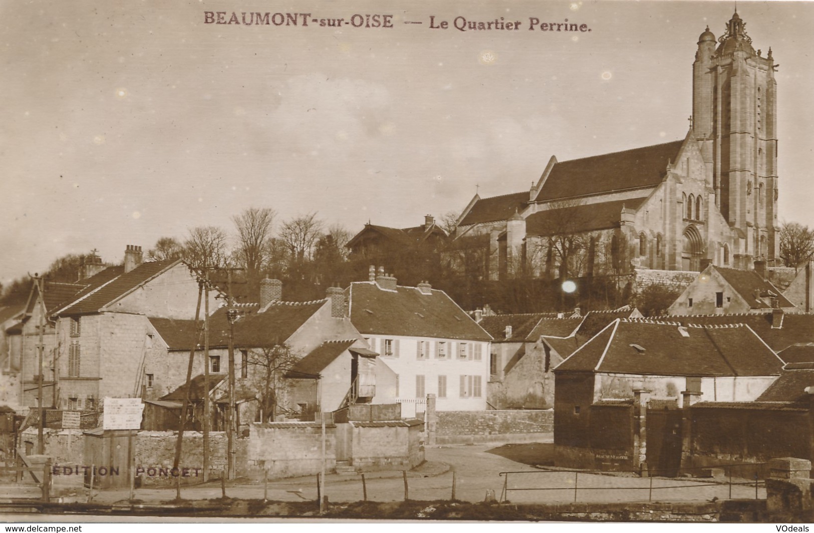 CPA - France - (95) Val D'Oise - Beaumont-s-Oise - Quartier Perrine - Beaumont Sur Oise