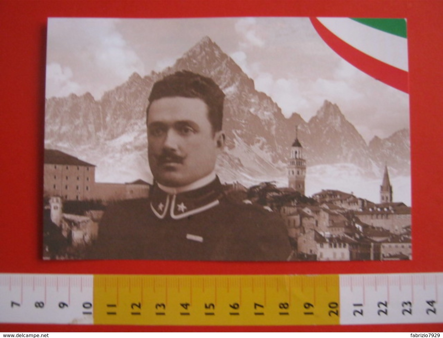 A.03 ITALIA ANNULLO - 2017 SALUZZO CUNEO ANA ALPINI RADUNO ONORE CAP. MARIO MUSSO GRANDE GUERRA MOVM - WW1