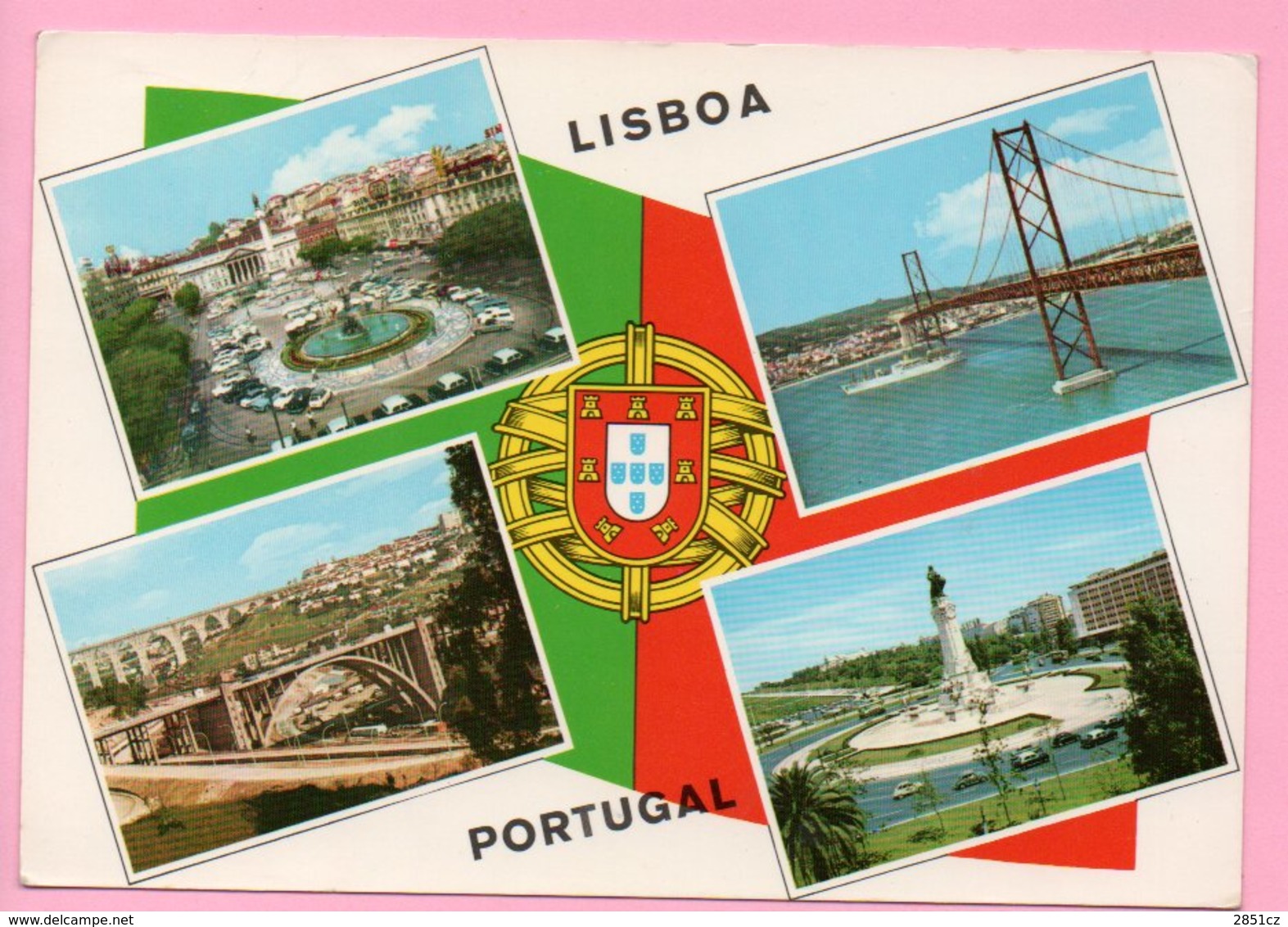 Postcard - Lisboa, 1972., Portugal ( Air Mail / Par Avion ) - Lisboa