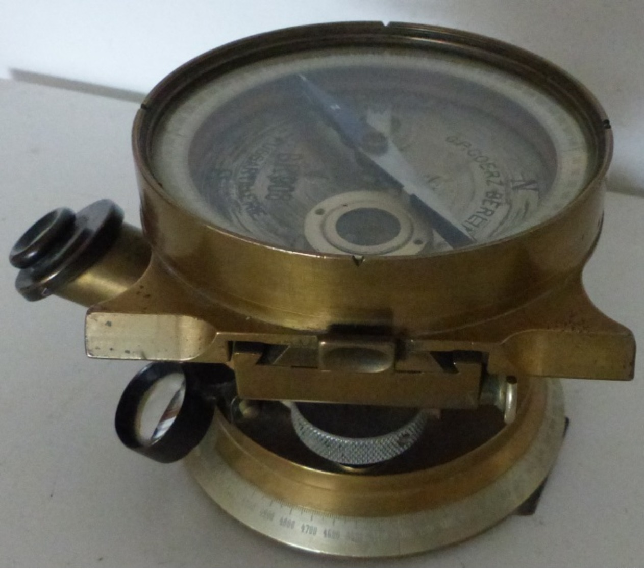 FUSSARTILLERIE COMPASS - Boussole De Réglage D'artillerie Allemande 1914 1918 - 1914-18