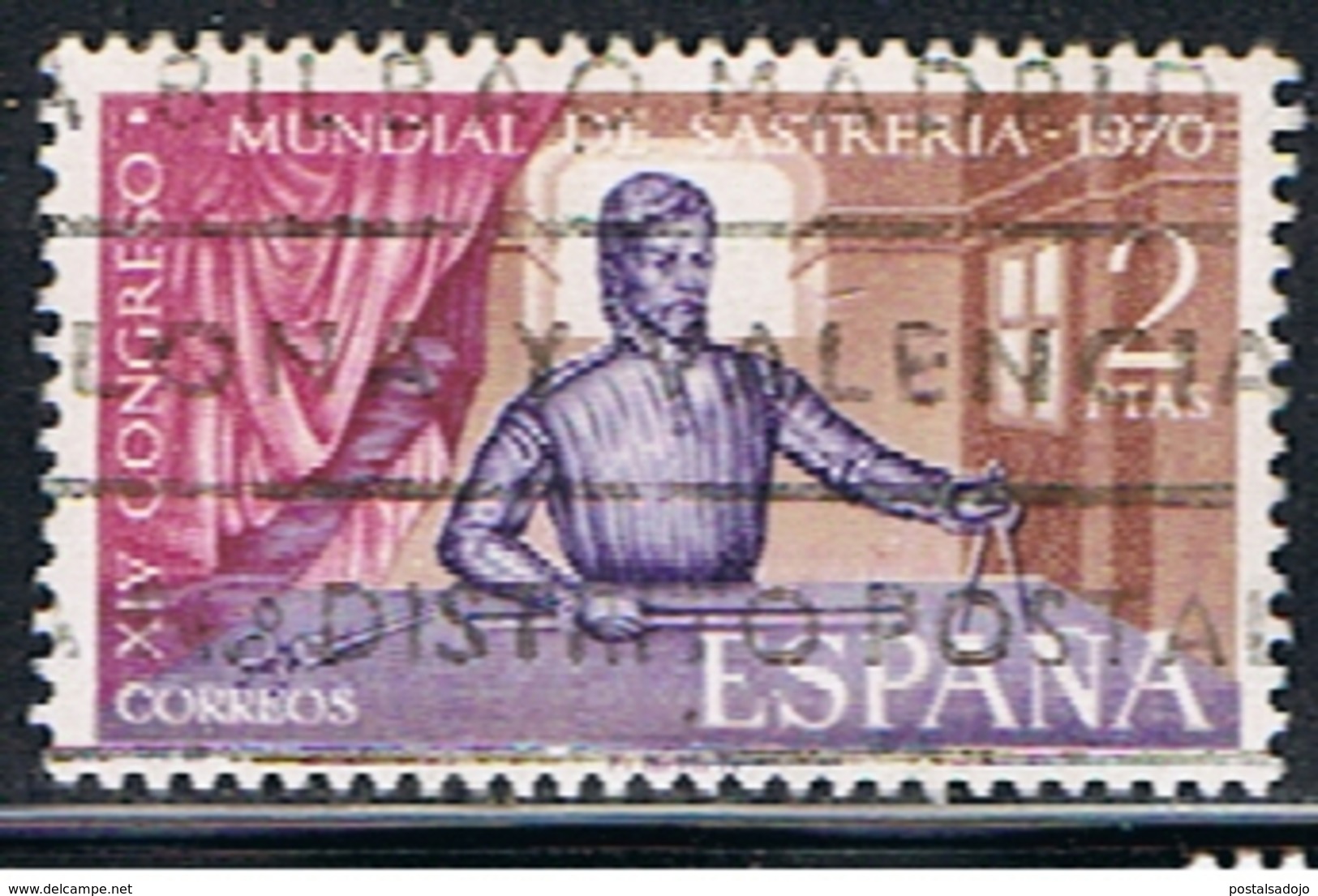 2E 285 // YVERT 1643 // EDIFIL 1988 // 1970 - Oblitérés