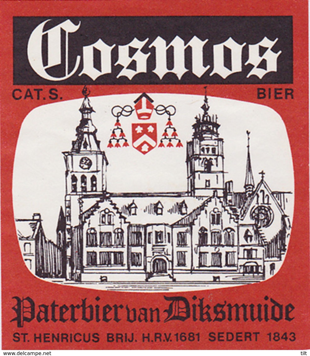 Br. Costenoble (Diksmuide) - Cosmos Paterbier Van Diksmuide - Bière