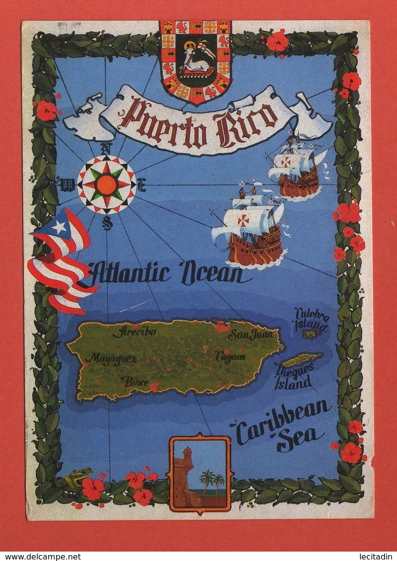 CP43 ANTILLES PORTO RICO 70 - Puerto Rico