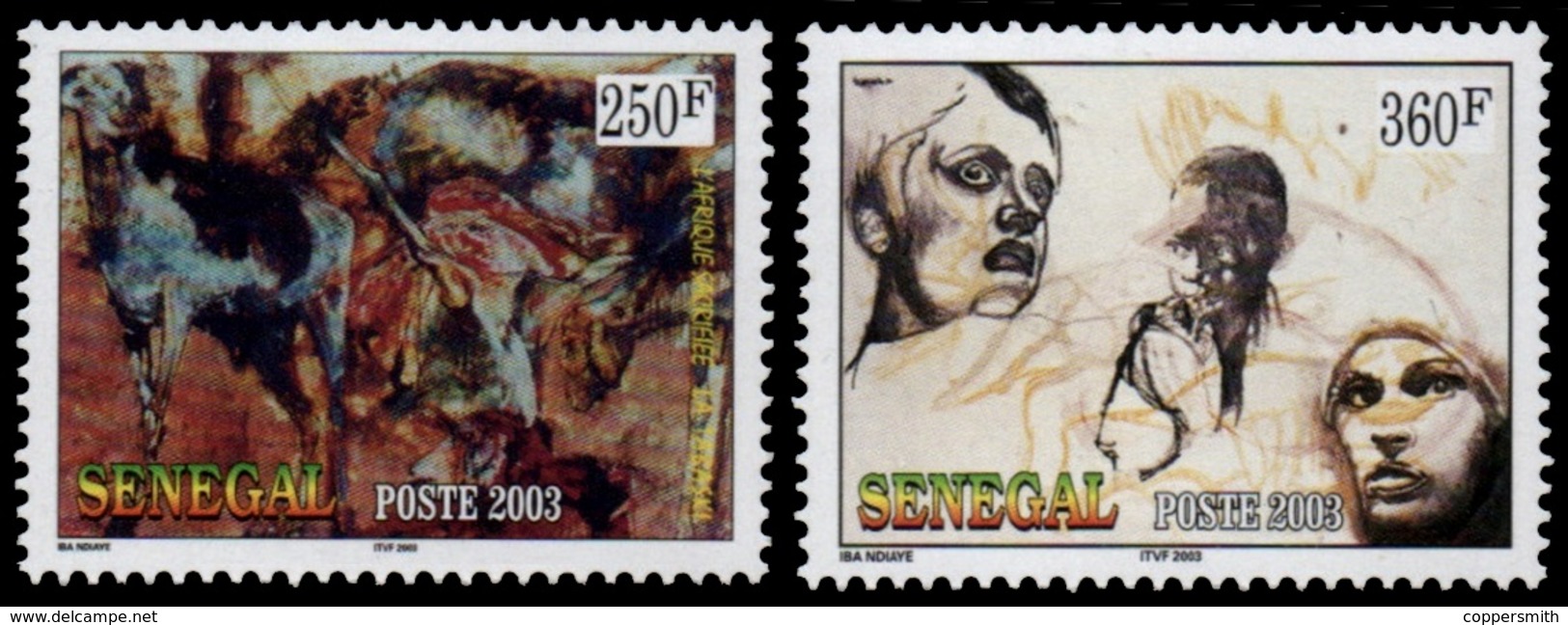 (101) Senegal  2003 / Culture / Tabaski Festival / Animals / Sheep / Scarce / Rare    ** / Mnh  Michel 2015-16 - Sénégal (1960-...)