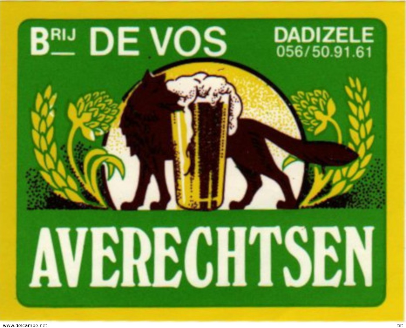 Br. Strubbe (Ichtegenm) - Br. De Vos Dadizele Averechtsen - Bière