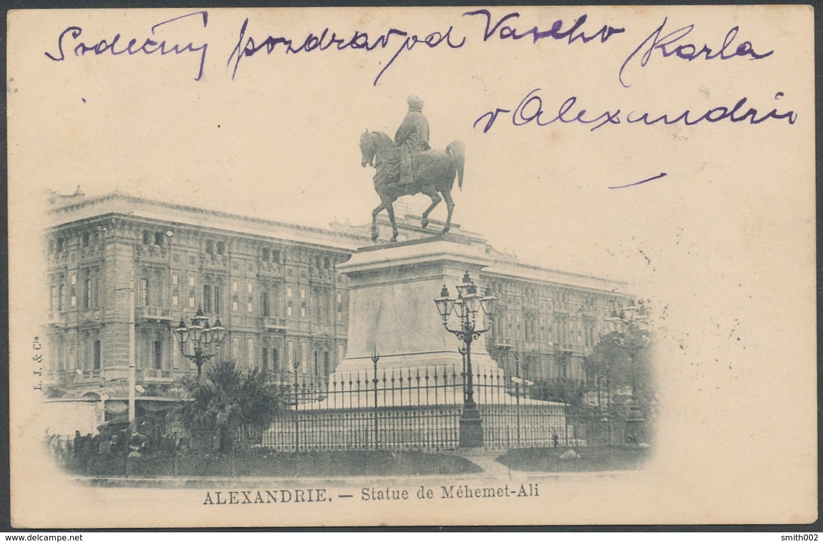 ALEXANDRIE - Statue De Méhemet-Ali - Alexandria