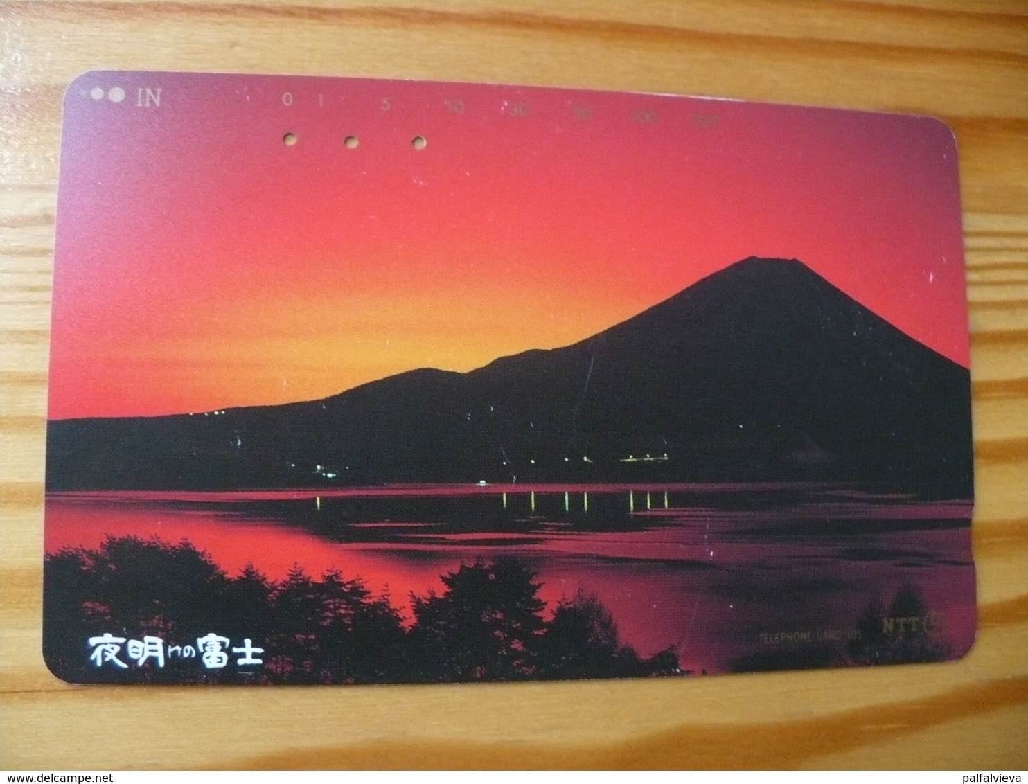 Phonecard Japan 251-204 Sunset - Japón