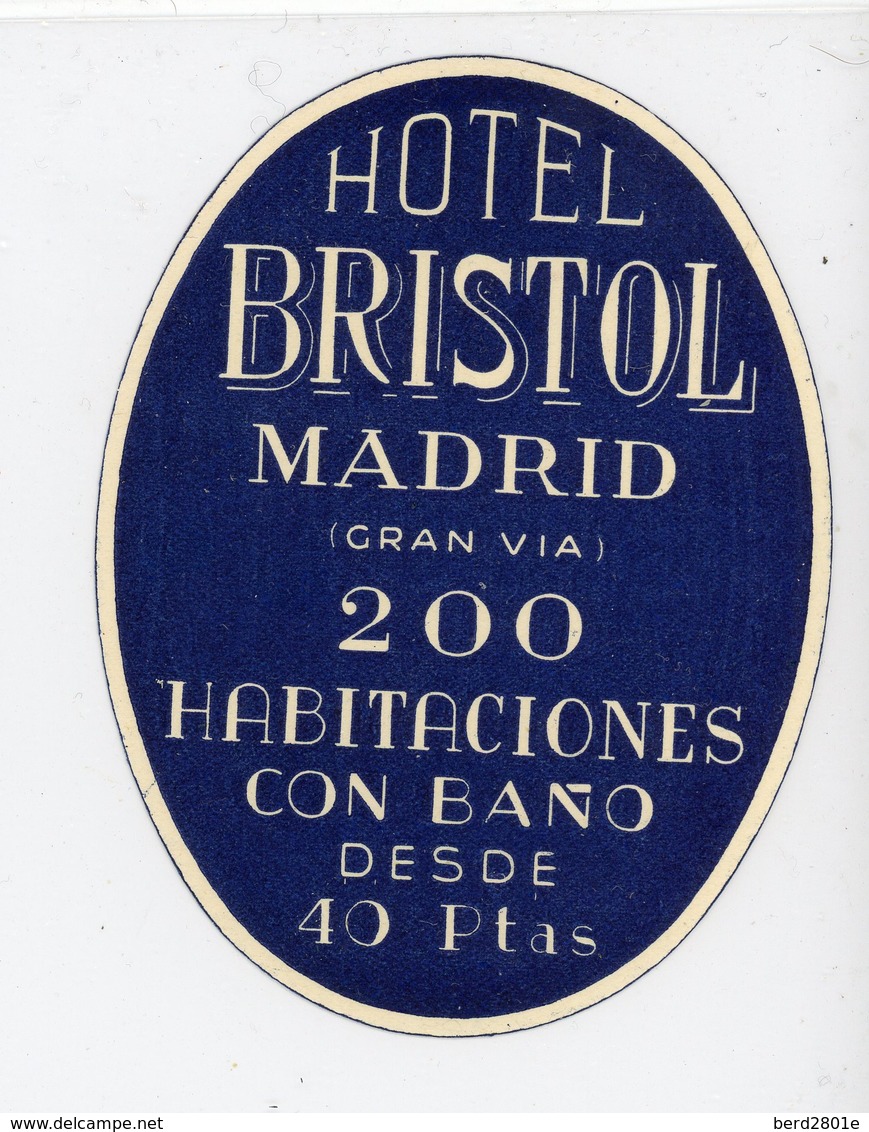 Etiquettes De Valise D'hotels Lot De 4 - Hotel Labels