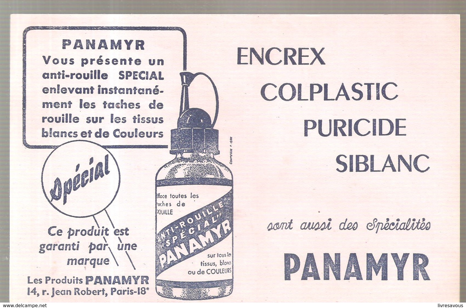 Buvard PANAMYR Anti Rouille Spécial PANAMYR - Papeterie