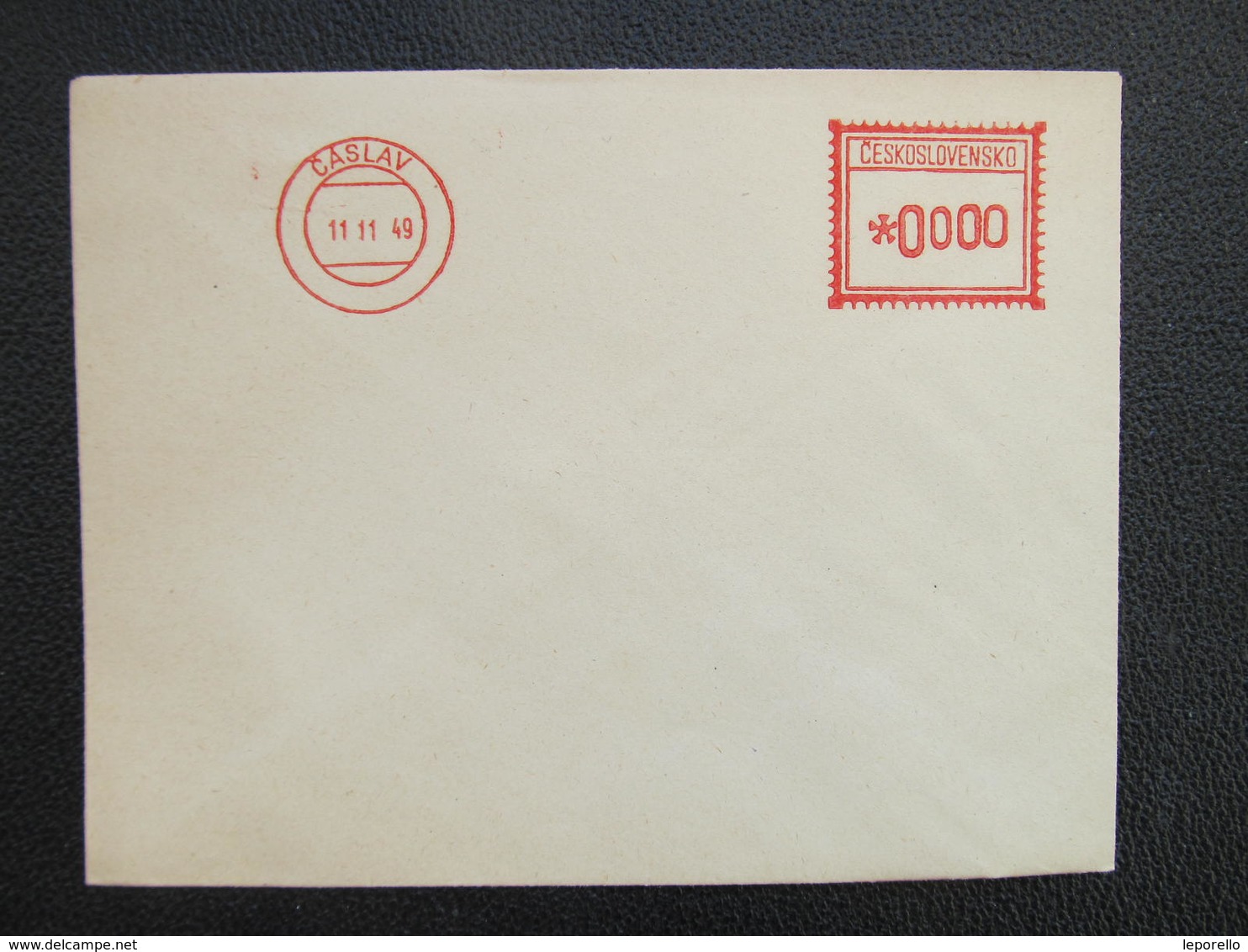 BRIEF Caslav 1949  Frankotype Postfreistempel // L3825 - Briefe U. Dokumente