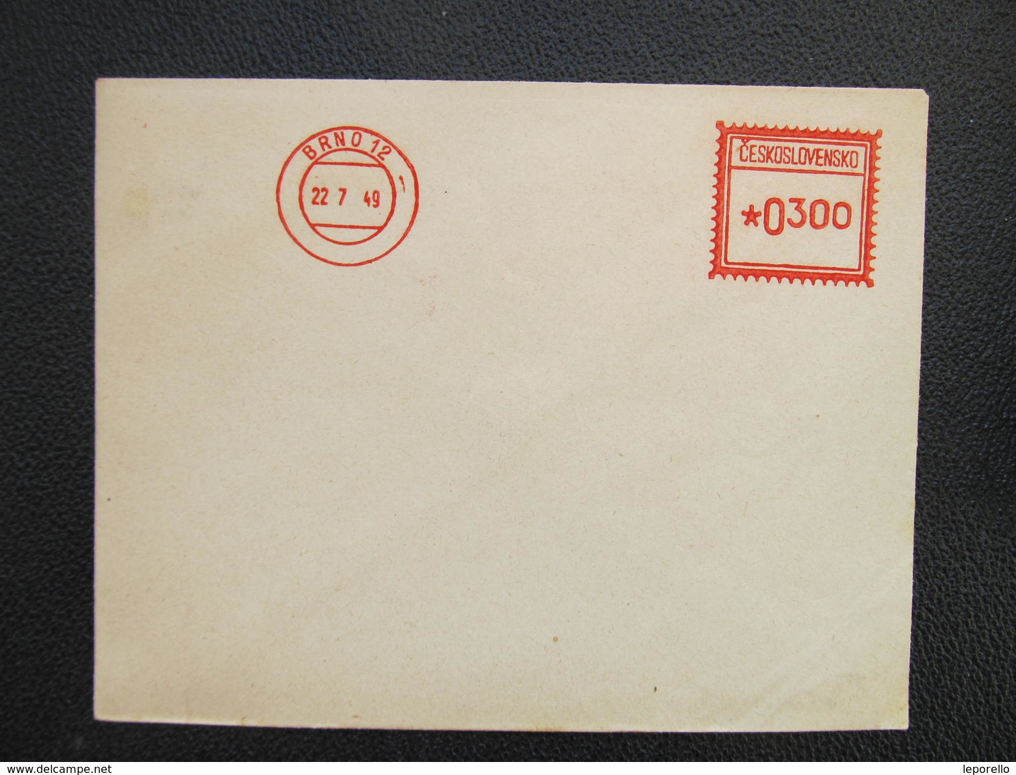 BRIEF Brno 1949 Frankotype Postfreistempel // L3827 - Briefe U. Dokumente