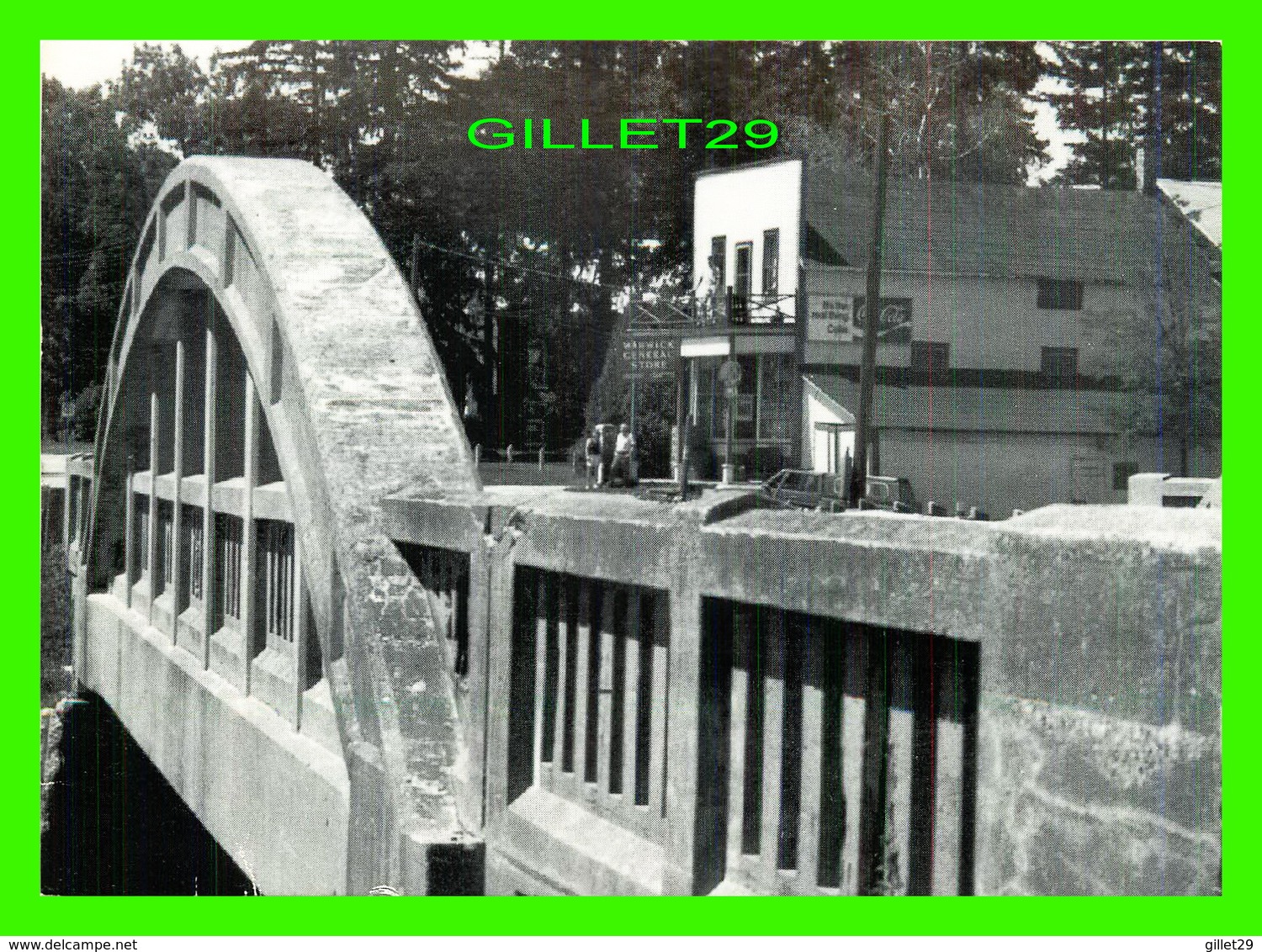 WATFORD, ONTARIO - THE WARWICK BRIDGE & GENERAL STORE, ANIMATED - COPYRIGHT 1991 BY F. COATES - - Autres & Non Classés