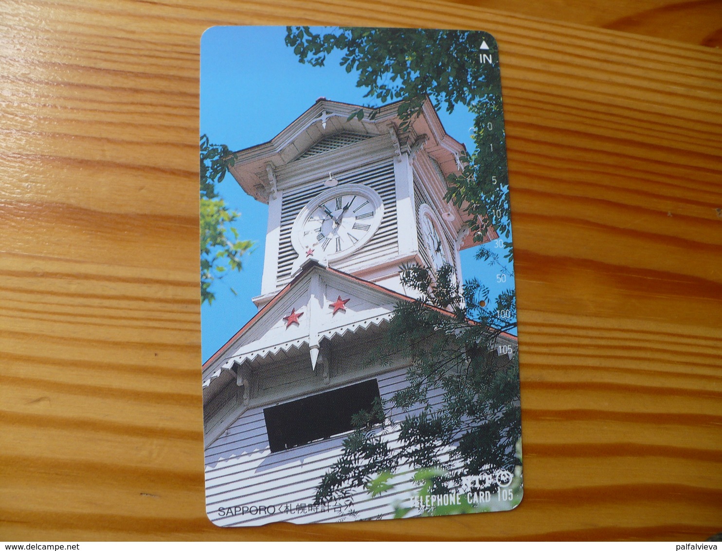 Phonecard Japan 431-009 Sapporo, Clock - Japan